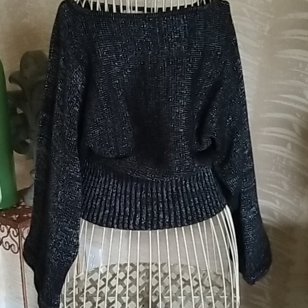 MKM black and silver sweater